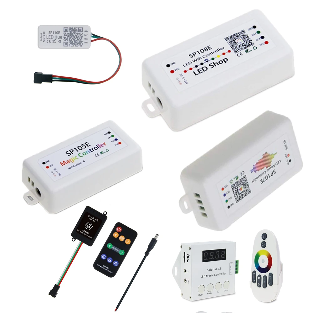 Led Streifen Licht Controller SP105E/SP106E/SP107E/SP108E/SP110E Für WS2812 2811