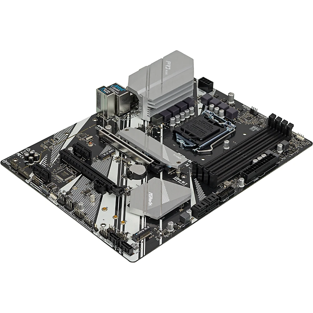 Материнская плата Asrock B365 PRO4 Soc-1151v2 Intel B365 4xDDR4 ATX AC`97 8ch(7.1) GbLAN+VGA+DVI+HDM