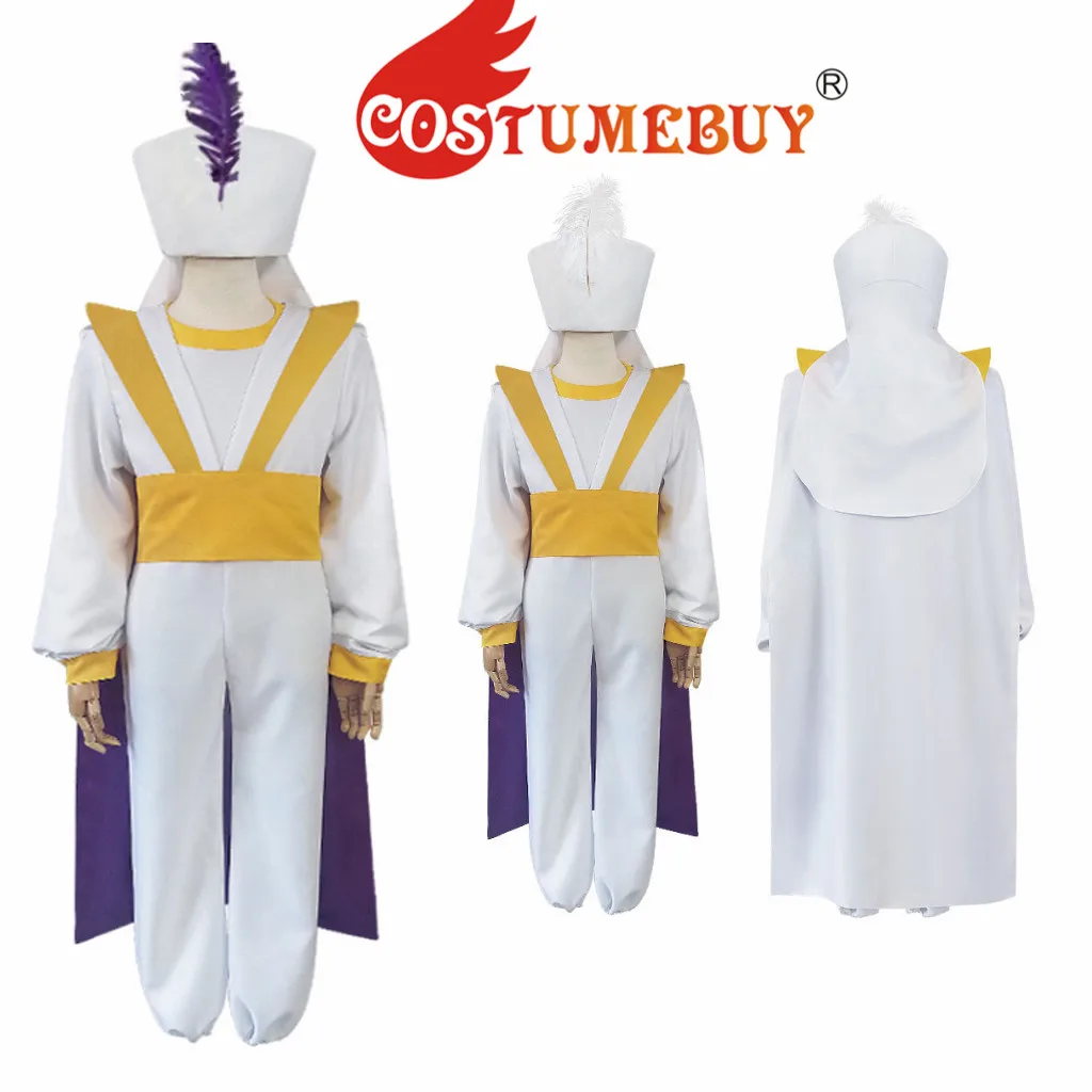 

CostumeBuy New Aladdin Lamp Cosplay Costume Prince Halloween Suit With Hat L920