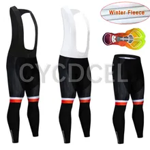 Треккинговые с длинным рукавом мужские Pro team зимние термо флисовые велосипедные Джерси брюки для езды на велосипеде дорожный велосипед одежда комбинезон