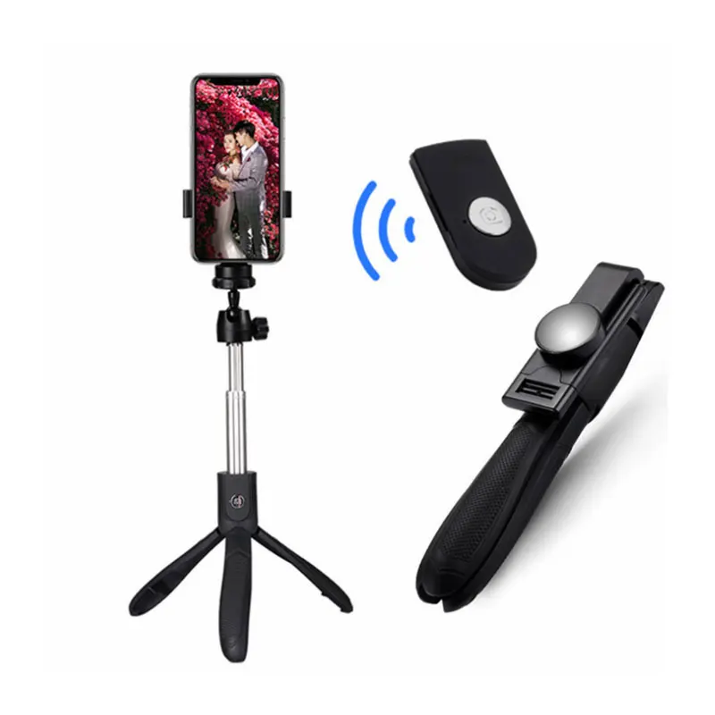 Wireless Selfie Stick Bluetooth 10m Tripod 3 in 1 Flexible Video Camera Monopod Portable Mobile Phone | Электроника