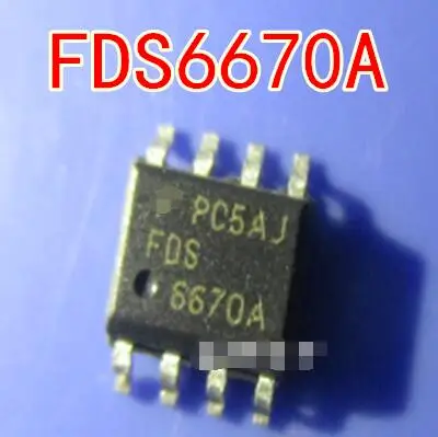 100% Новинка Бесплатная доставка FDS6670 FDS6670A SOP8 модуль новый в наличии БЕСПЛАТНАЯ
