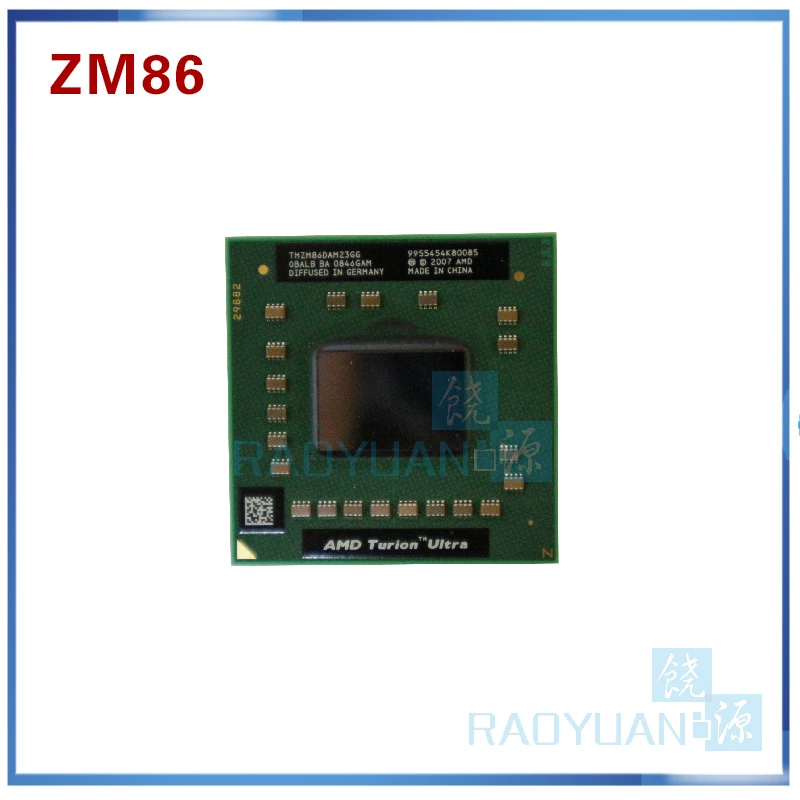 Amd Laptop Original Cpu Tmzm86dam23gg Zm86 2.3ghz/2m Pga638 Zm 86 Zm-86 ...