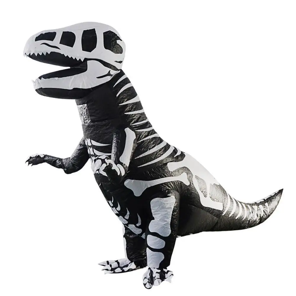 

Inflatable Skull Dinosaur Costume T-REX Adult Jurassic Cosplay Suit Gift Dinosaur Inflatable Suit