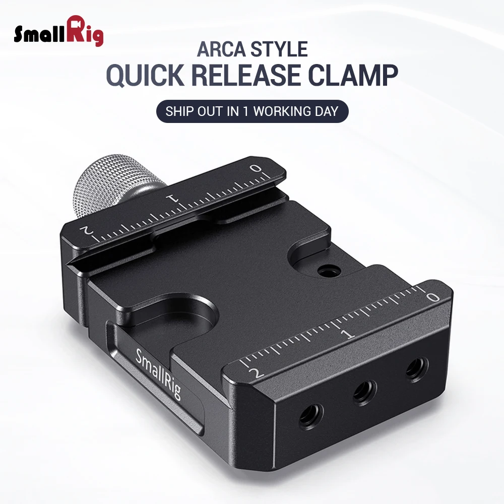 Braçadeira de Liberação Rápida do sc de Ronin de Smallrig Arca-tipo para a Série do Guindaste de Dji Gimbals de Weebill sc e Zhiyun Ronin s - 2506
