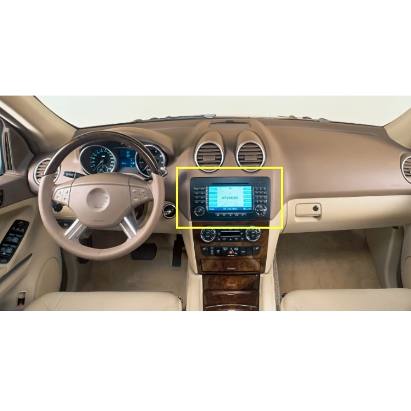Автомобильный мультимедийный плеер NAVI для Mercedes Benz MB M ML Class W164 2005 2006 2007 2008 2009 2010 2011 Стерео gps навигация