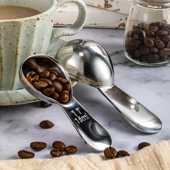 

304 Stainless Steel Measuring Spoon 1&2 Tablespoo Coffee Measuring Spoon With Scale Measuring Spoon Measuring Spoon Baking Tools