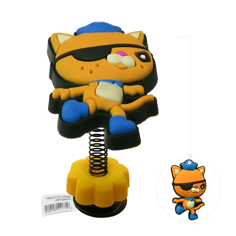 1 шт. Octonauts Высокое качество стоящая весенняя обувь патчи для обуви аксессуары украшения для детей Дети КРОК силиконовые браслеты