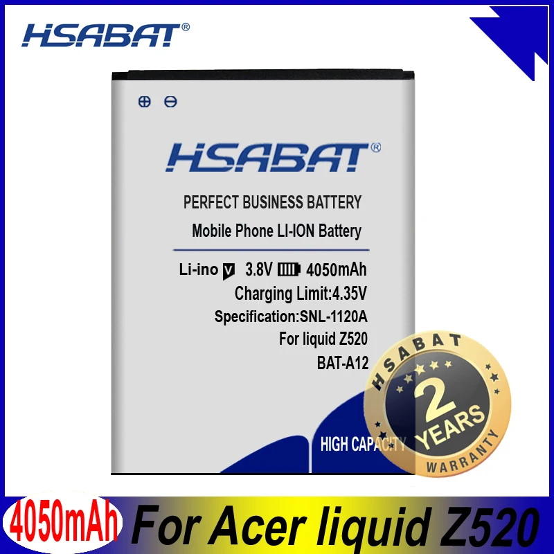 Batteria per Acer BAT-A12(1ICP4/51/65), 3,8V, Li-Ion