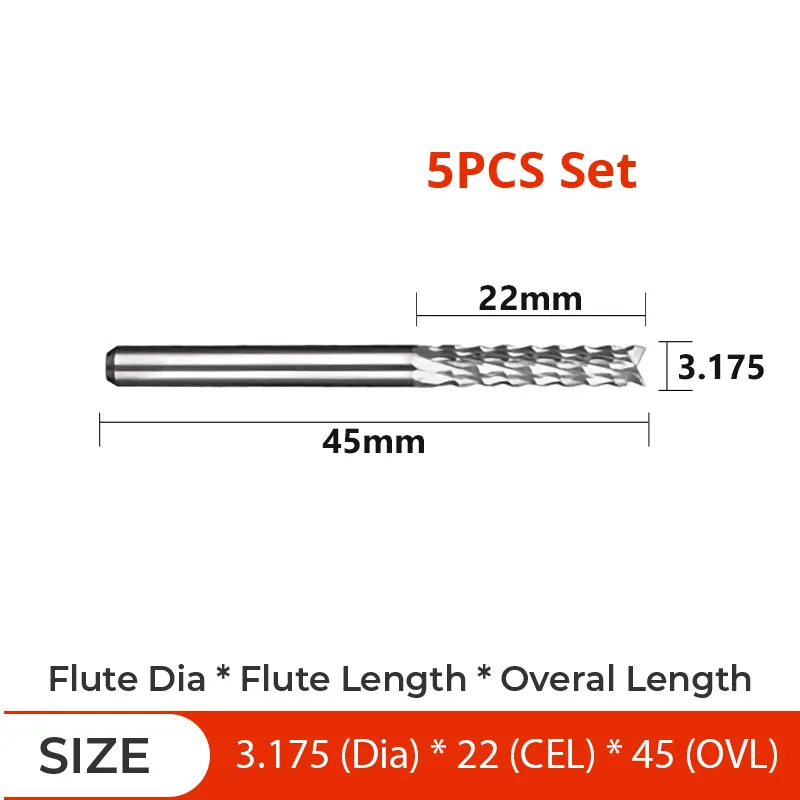 D3.175-22 5 peças