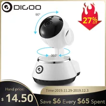 DIGOO BB-M1 Home Security IP Camera 720P Wireless Smart WiFi WI-FI Audio Record Surveillance Baby Monitor HD CCTV