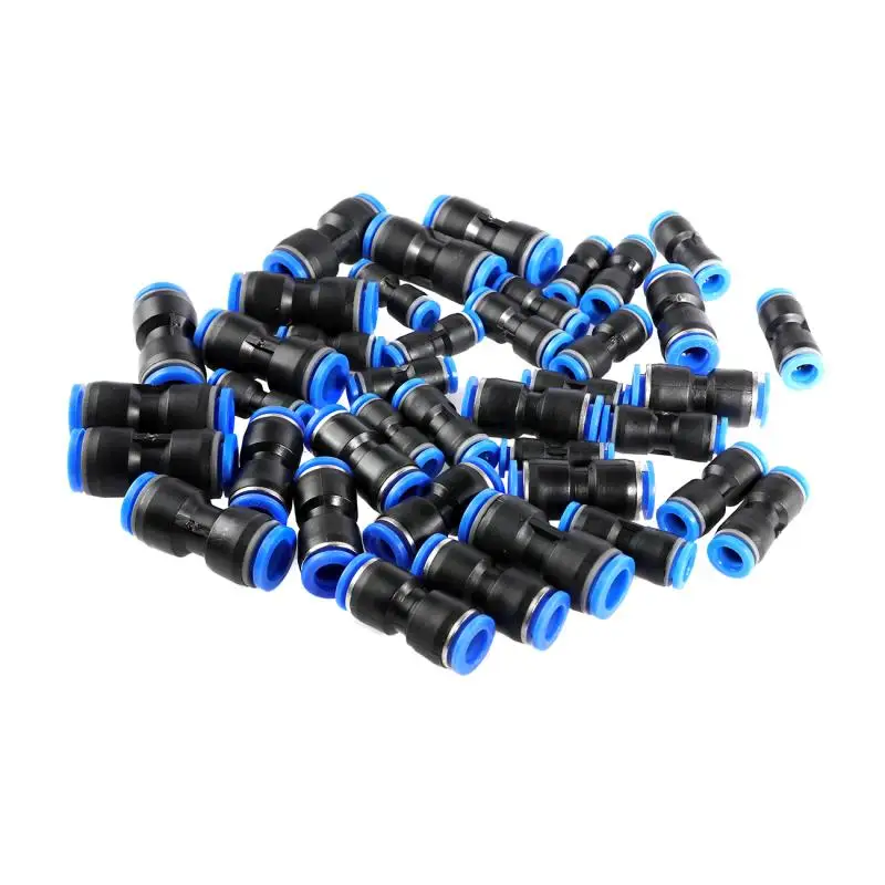 Straight Push Plastic Connector Set, Acessórios Pneumáticos,