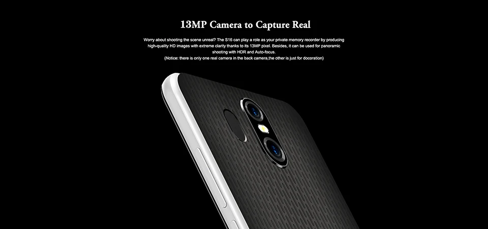 Глобальная версия HOMTOM S16 Мобильный телефон с отпечатком пальца Android 5," экран 2G ram 16G rom 13MP MTK6580 четырехъядерный смартфон 3000mAh