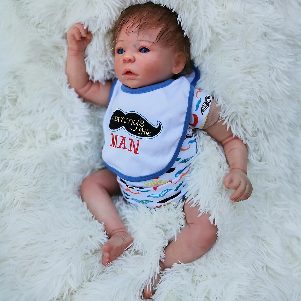 OtardDolls реалистичные куклы Bebes Reborn Baby 18 дюймов виниловые силиконовые Reborn Детские кукольные бонеки Игрушки для девочек мальчиков рождественские подарки