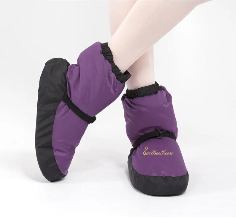 Ballerina Ballet Warm Up Booties Women Ballet Point Warm Shoes Ballet Dance Boot For Children Adult Autumn Winter Ballet Shoes