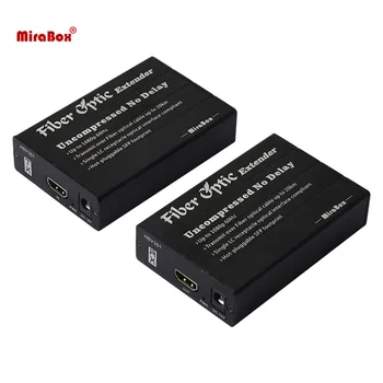 

Lossless1080P HDMI Fiber Optic Video Extender SFP LC Interface No Latency 20Km HDMI Extender over Fiber for TV Box DVD DVR