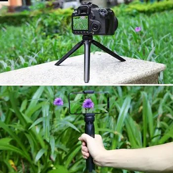 

foldable Pocket Mini Tripod Mount with clip for smartphone action cameras Handheld selfie stick fixed tripod for cameras phones