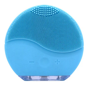 

Face Care Tool Silicone Cleansing Device Blackhead Acne Removal Rechargeable Electric Facial Cleaner Beauty Instrument