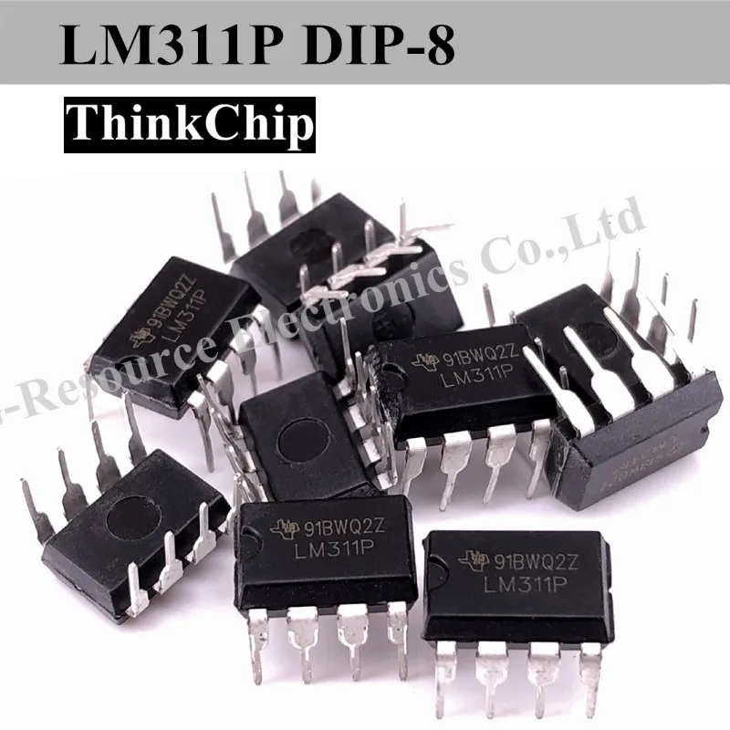 

(10pcs) LM311P DIP-8 LM311 DIFFERENTIAL COMPARATORS WITH STROBES