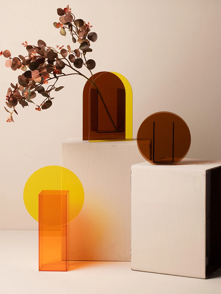 Креативная Скандинавская ваза простой геометрический дизайн украшение для