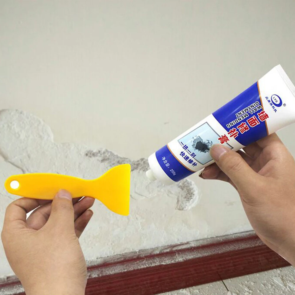 

Hot Universal 250G Wall Mending Ointment Sealant For Walls Peeling Graffiti Gap Crack Repair Cream Construction Tool