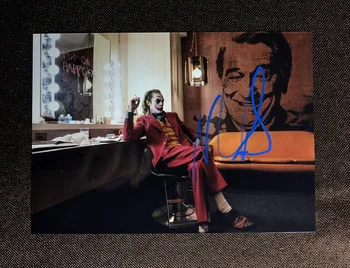 

hand signed The Joker Joaquin Phoenix autographed photo 5*7 autograph in ink 1119M3