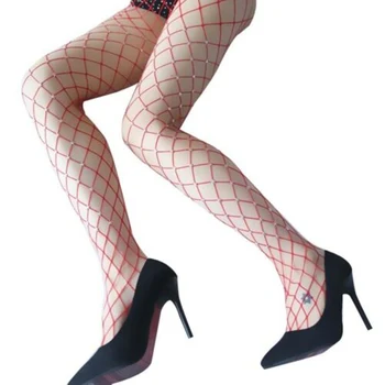 

Hollow Out Sexy Women Fishnet Mesh Pantyhose Thigh High Stockings Tights Lingerie Ladies Club Party Pantyhose Long Socks New