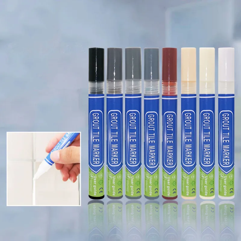 White Tile Mark Pen Kitchen Tiles Prevalent Beauty Stitching Decontamination Repair Marker Pen Filling Porcelain Agents