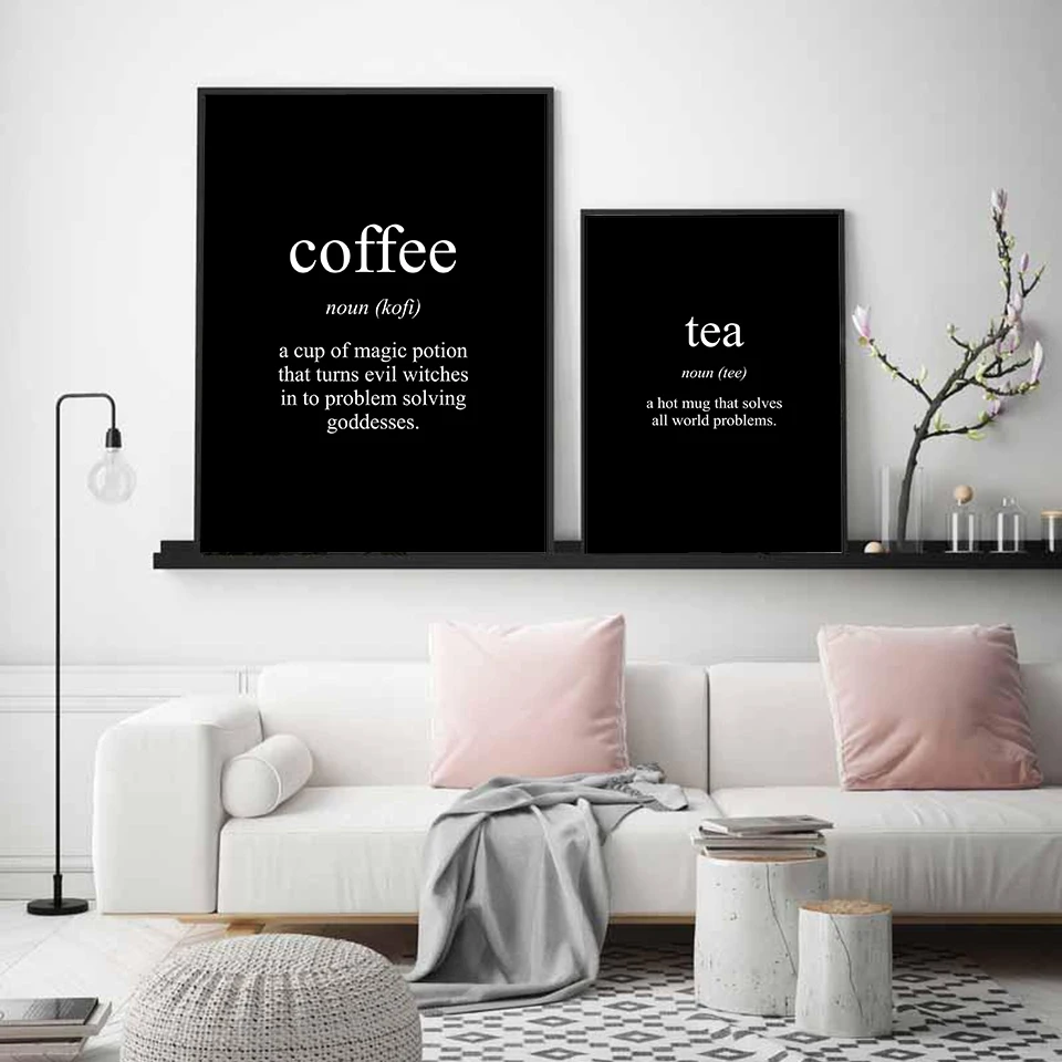 Cuadros-Decoracion-Salon-Tea-Coffee-Poster-Canvas-Painting-Nordic-Wall-Art-Canvas-Painting-Black-and-White (1)