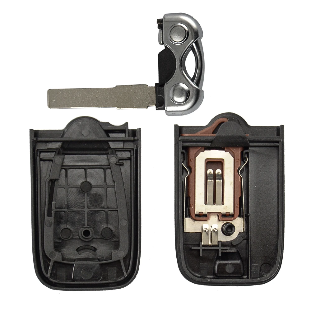 OKEYTECH CAR REMOTE KEY SHELL FOR ALFA ROMEO 159 BRERA GIULIETTA 3 BUTTON HOUSING WITH INSERT BLADE AUTO KEY FOB ACCESSORIES