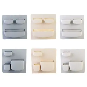 

Multifunction Plastic Self-adhesive Kitchen Refrigerator Fridge Storage Rack Organizer Cleaning Sponge Vegetable Fruit Storage