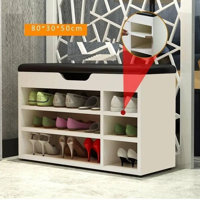 MODEL L Rak Sepatu Sapateira Range Chaussure Sapato Ретро органайзер для домашней мебели Zapatero Organizador De Zapato стойка для обуви - Цвет: MODEL L