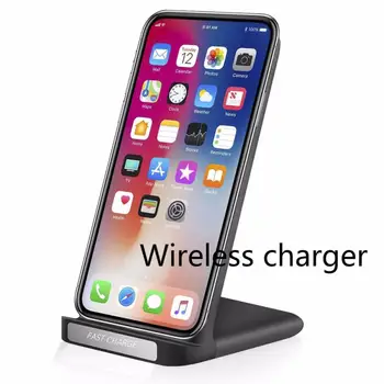

15W Desktop Vertical Wireless Charger Home Wireless Fast Charging For IPhone 11 Pro 8 X XR XS Max Car Charger