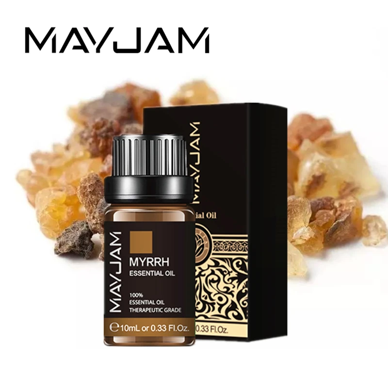 

MAYJAM Thyme Diffuser Oil 10ML Pure Essential Oils Ginger Pine Needles Camphor Clary Sage Myrrh Black Pepper Vetiver Aroma