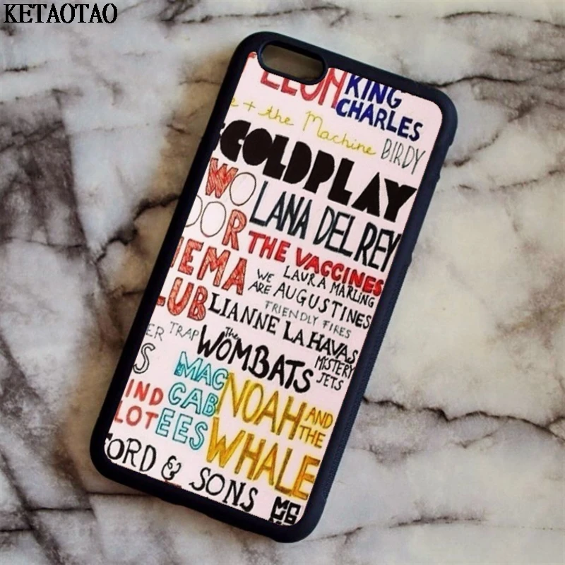 Зеленый KETAOTAO Coldplay A Head Full of Dreams Стильный чехол для телефона s для samsung S3 4 5 6 7 8 9 Note 4 5 7 8 Чехол Мягкий ТПУ резиновый силиконовый - Цвет: Зеленый