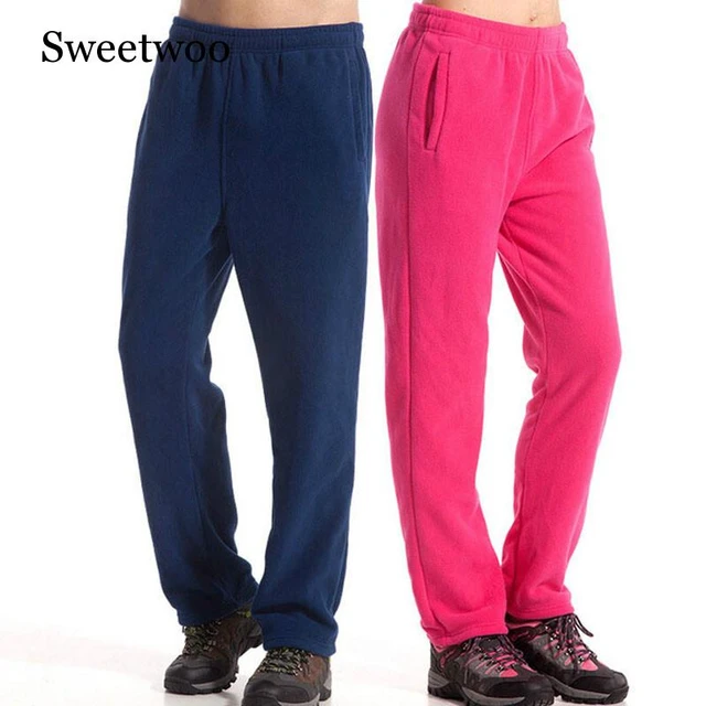 Winter Spring Warm Fleece Pants Men Women Outdoor Hiking Camping Fishing  Trousers Sports Ultralight 8 Colors S - XXL Pants - AliExpress