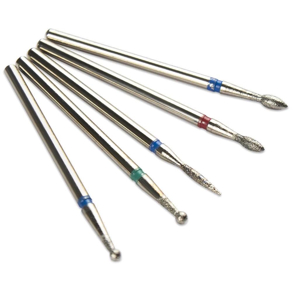 5pcs Diamond Nail Drill Bit Kits Mill Cutter All For Manicure Machine Bit Tools Accessories Cuticle Clean For Removing Nail Gel 5pcs Diamond Nail Drill Bit Kits Mill Cutter All For Manicure Machine Bit Tools Accessories Cuticle Clean For Removing Nail Gel