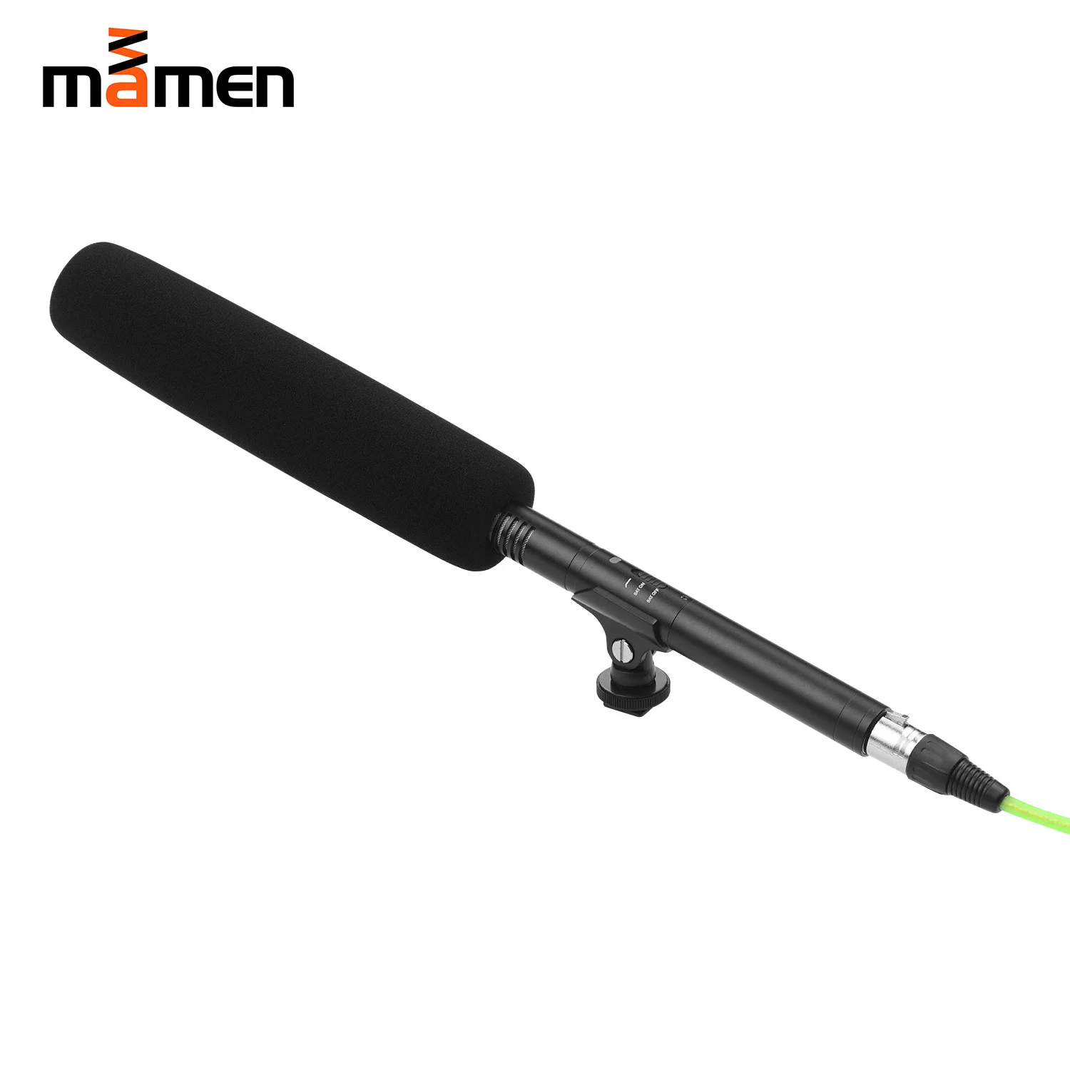 MAMEN KM-M280 микрофон для видео интервью двойной мощный супер-направленный микрофон XLR для Canon Nikon sony DSLR камеры
