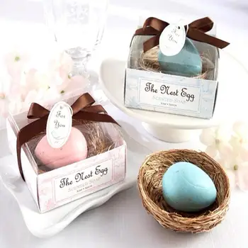 

Wedding Favors Nest Egg Soap Gift box cheap Practical Unique Wedding Bath & Soaps Small Favors LX8801