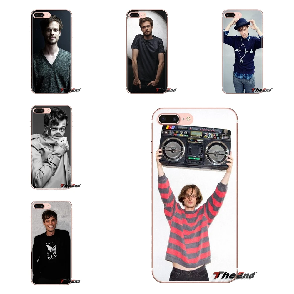 Silicone Cover Bag For Xiaomi Mi4 Mi5 Mi5S Mi6 Mi A1 A2 5X 6X 8 9 Lite SE Pro Max Mix 2 3 2S Matthew Gray Gubler Spencer Reid |