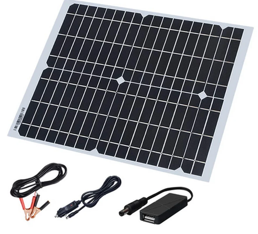 

solar panel 20W 18V Multifunctional Portable Charger Kits Solar Charging Board Waterproof Solar Panel outdoor charger