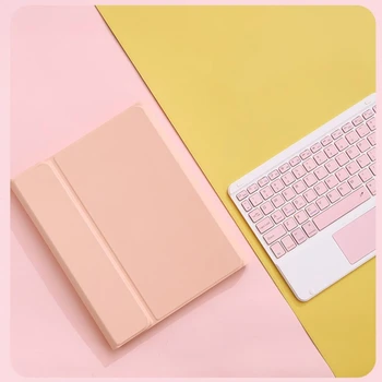 

For Air2 Pro9.7 2017 2018 Ultra Slim Smart Cover Bluetooth Touchpad Keyboard Removable