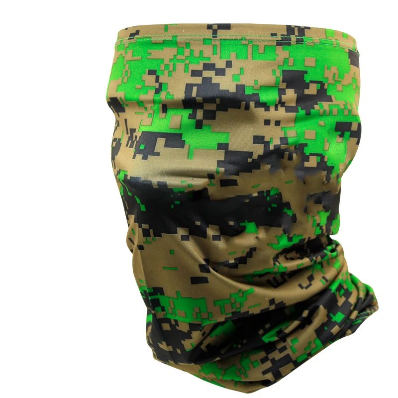 Amry Green Маска для лица, защита от ветра, УФ излучения Защитная бандана Головные уборы головная повязка для рыбалки рыболовные хиджаб платок на голову маска для лица Бафф - Цвет: Amry Green