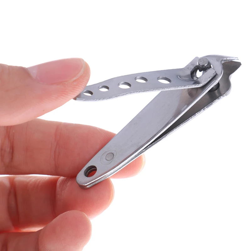 1 Pc Nail Clipper Cutter Stainless Steel Nail Clipper Trimmer Finger Toe Manicure Nail Scissors Tool Cuticle Nipper High Quality