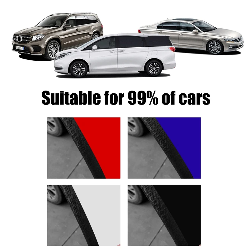 2/3/5M Car Door Edge Scratch Protector Strip Guard Trim Auto Door Anti Collision Strip with Steel Car-styling Car Decoration car hood