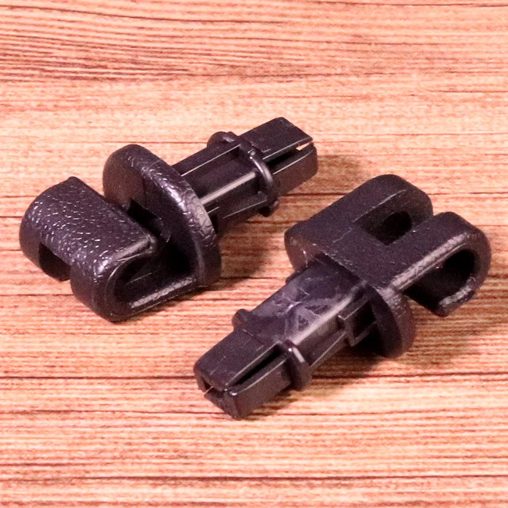 Car Black Plastic Sun Shade Hook Clip Plastic 83715-SHJ-A21ZA Fit for Honda Odyssey Sliding Door 2005 2006 2007 2008 2009 2010  (6)