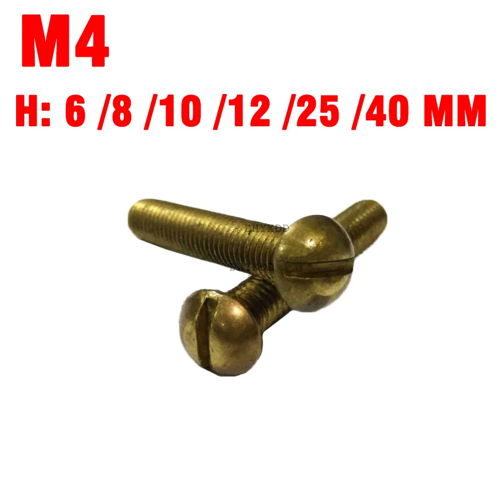 Set 10 Viti A Testa Cilindrica M4x80mm - Acciaio Zincato, Intaglio S, DIN 84 - Per Fai Da Te E Montaggi