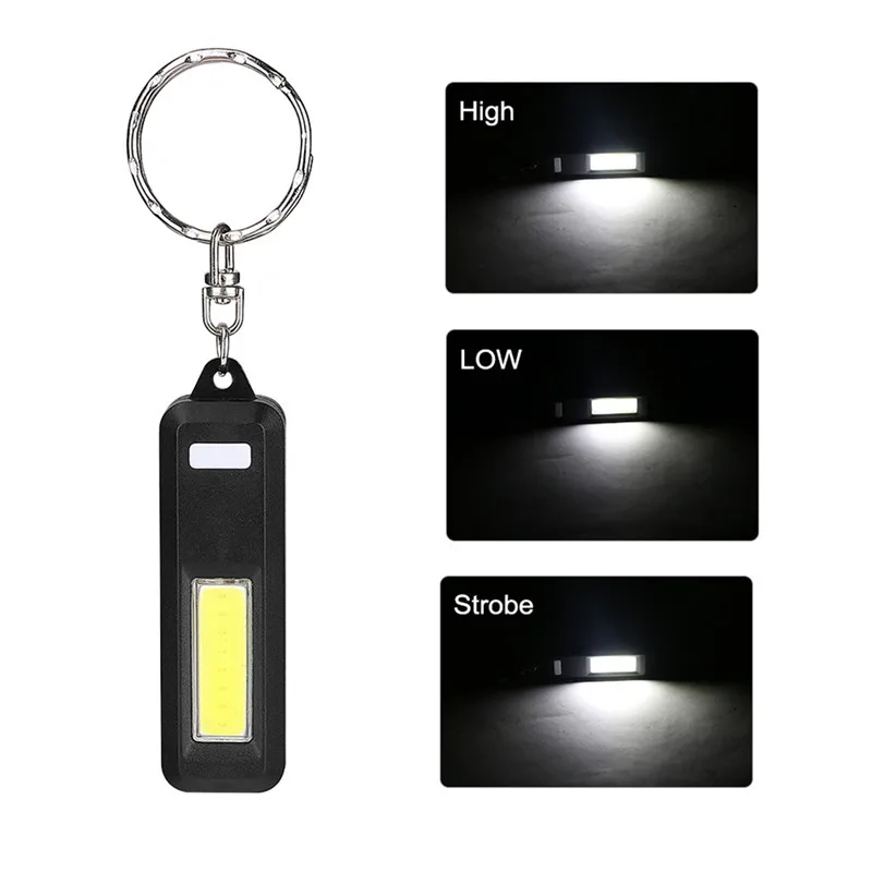 XHP COB LED Torch Flashlight With 7 Adjustable Brightness Modes Outdoor Waterproof 6.5cm x 2cm x 1.7cm Lanterna 40DEC0911