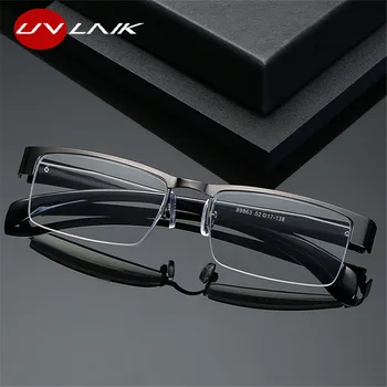 

UVLAIK Blue Light Blocking Men Reading Glasses CR-39 Resin Aspheric Glasses Transparent Eyeglasses 1.0 1.5 2.0 2.5 3.0 3.5 4.0