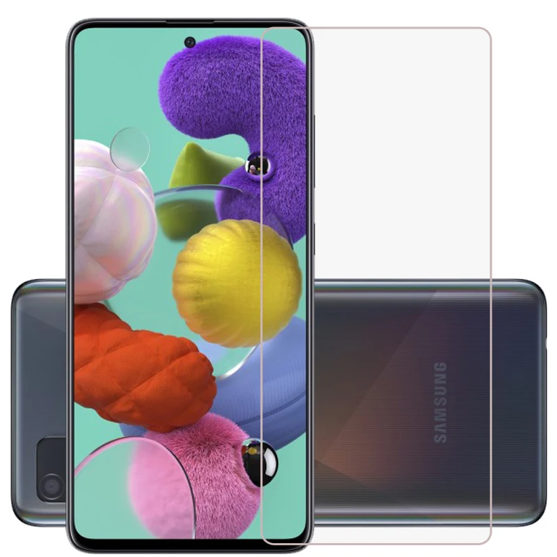 Закаленное стекло для Samsung Galaxy A51 A50 A21s A71 A20e A10 M21 M31 Защитная пленка объектива